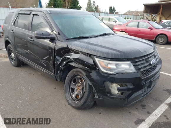 ✅ 2017 Ford Police Interceptor Utility • VIN: 1FM5K8AR4HGA89551 • Лот: 43697599. Опубликован ранее на IAAI с пробегом 111 347 миль. Бесплатный доступ к архиву аукционных продаж из США и подробный отчёт об истории автомобиля на DreamBid. Изображение 1.