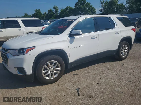 ✅ 2020 Chevrolet Traverse LT Cloth • VIN: 1GNEVGKW1LJ221971 • Lot: 60002046. Wystawiony na Copart z przebiegiem 323 174 mil. Bezpłatny archiwum sprzedaży aukcyjnych z USA i szczegółowy raport historii pojazdu na DreamBid. Zdjęcie 1.
