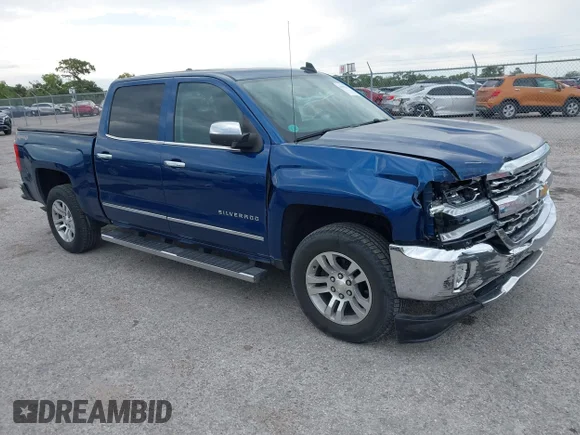 ✅ 2017 Chevrolet Silverado 1500 LTZ • VIN: 3GCUKSEC6HG107135 • Lot: 44995342. Listed on IAAI with 95,682 mi. Free auction sales archive from the USA and detailed vehicle history report at DreamBid. Image 1.