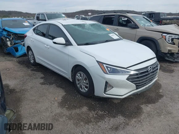 ✅ 2019 Hyundai Elantra SE • VIN: 5NPD74LF7KH477339 • Lot: 44088613. Listed on IAAI with 69,452 mi. Free auction sales archive from the USA and detailed vehicle history report at DreamBid. Image 1.
