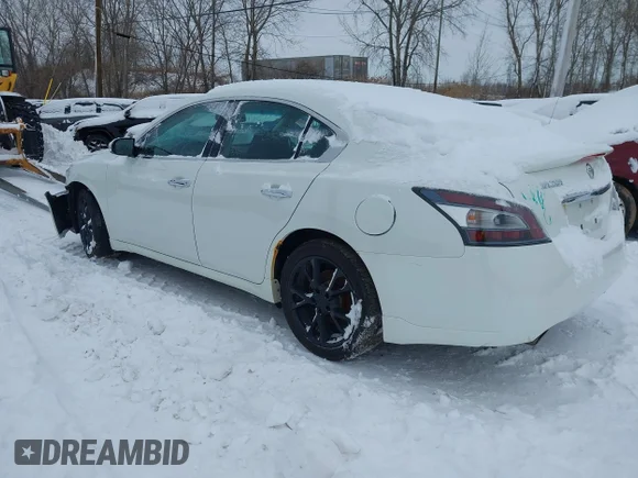 ✅ 2014 Nissan Maxima SV • VIN: 1N4AA5AP4EC445024 • Lot: 43611195. Listed on IAAI with 145,790 mi. Free auction sales archive from the USA and detailed vehicle history report at DreamBid. Image 3.