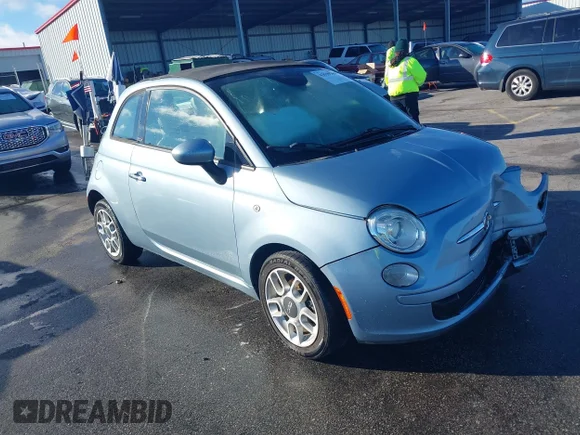 ✅ 2015 FIAT 500 Pop • VIN: 3C3CFFDR7FT507999 • Лот: 43559763. Опубліковано раніше на IAAI з пробігом 46 614 миль. Безкоштовний доступ до архіву аукціонних продажів зі США та докладний звіт про історію автомобіля на DreamBid. Зображення 1.