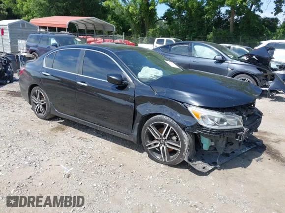 ✅ 2017 Honda Accord Sport • VIN: 1HGCR2F57HA216792 • Lot: 45311114. Wystawiony na IAAI z przebiegiem 184 743 mil. Bezpłatny archiwum sprzedaży aukcyjnych z USA i szczegółowy raport historii pojazdu na DreamBid. Zdjęcie 1.