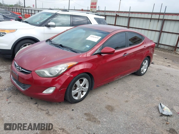 ✅ 2013 Hyundai Elantra GLS • VIN: 5NPDH4AEXDH205555 • Lot: 44565434. Wystawiony na IAAI z przebiegiem 200 902 mil. Bezpłatny archiwum sprzedaży aukcyjnych z USA i szczegółowy raport historii pojazdu na DreamBid. Zdjęcie 2.