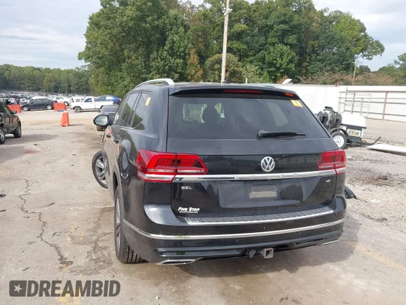 ✅ 2019 Volkswagen Atlas SEL R-Line • VIN: 1V2SR2CA8KC623378 • Lot: 43405284. Wystawiony na IAAI z przebiegiem 85 000 mil. Bezpłatny archiwum sprzedaży aukcyjnych z USA i szczegółowy raport historii pojazdu na DreamBid. Zdjęcie 3.