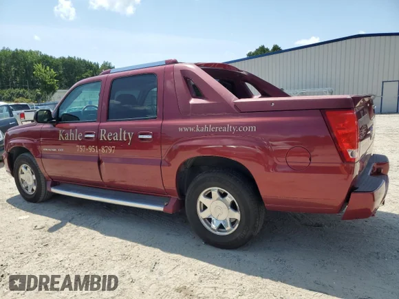 ✅ 2004 Cadillac Escalade EXT • VIN: 3GYEK62N04G201212 • Lot: 66095455. Listed on Copart with 125,449 mi. Free auction sales archive from the USA and detailed vehicle history report at DreamBid. Image 2.