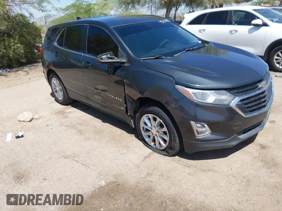 ✅ 2018 Chevrolet Equinox LT • VIN: 3GNAXJEV8JS573966 • Lot: 45073988. Listed on IAAI with 169,667 mi. Free auction sales archive from the USA and detailed vehicle history report at DreamBid. Image 1.