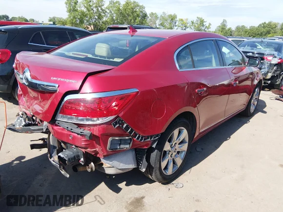 ✅ 2013 Buick LaCrosse Leather • VIN: 1G4GC5E34DF281787 • Lot: 45209597. Wystawiony na IAAI z przebiegiem 90 188 mil. Bezpłatny archiwum sprzedaży aukcyjnych z USA i szczegółowy raport historii pojazdu na DreamBid. Zdjęcie 4.