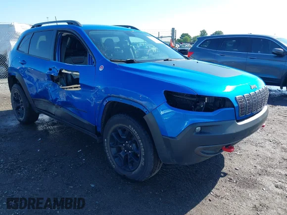 ✅ 2020 Jeep Cherokee Trailhawk • VIN: 1C4PJMBX3LD656588 • Лот: 45028131. Опубликован ранее на IAAI с пробегом 72 452 миль. Бесплатный доступ к архиву аукционных продаж из США и подробный отчёт об истории автомобиля на DreamBid. Изображение 1.