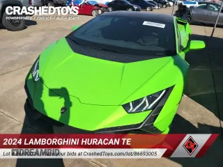 ✅ 2024 Lamborghini Huracan Tecnica • VIN: ZHWUB6ZF0RLA28716 • Lot: 86693005. Wystawiony na Copart z przebiegiem 3 197 mil. Bezpłatny archiwum sprzedaży aukcyjnych z USA i szczegółowy raport historii pojazdu na DreamBid. Zdjęcie 16.