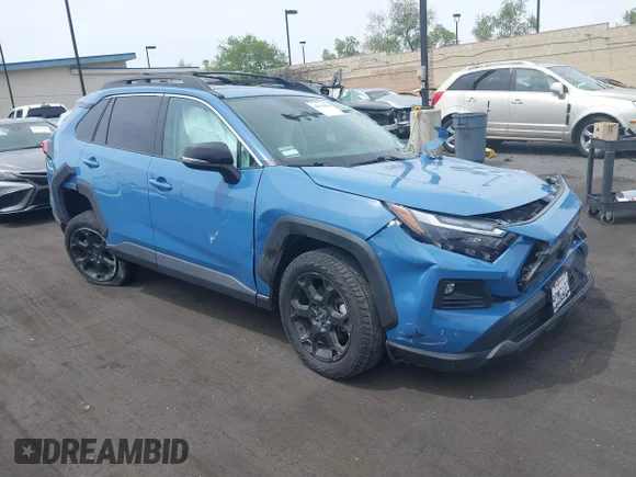 ✅ 2022 Toyota RAV4 TRD Off Road • VIN: 2T3S1RFV8NW316861 • Lot: 44843086. Listed on IAAI with 46,122 mi. Free auction sales archive from the USA and detailed vehicle history report at DreamBid. Image 1.