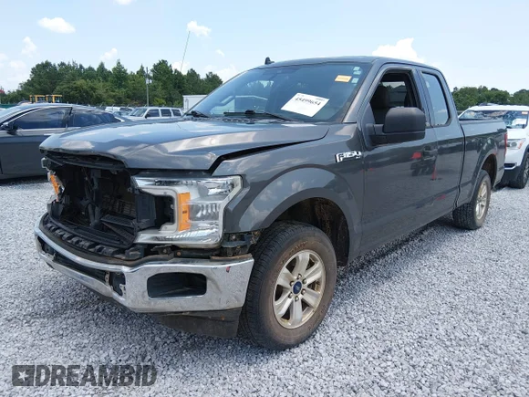 ✅ 2019 Ford F-150 XL • VIN: 1FTEX1CBXKKD34449 • Lot: 45499654. Listed on IAAI with 158,542 mi. Free auction sales archive from the USA and detailed vehicle history report at DreamBid. Image 2.