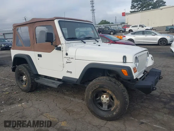 1999 Jeep Wrangler Sport