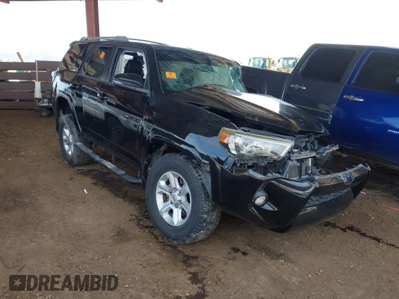 ✅ 2018 Toyota 4Runner SR5 Premium • VIN: JTEBU5JR7J5590818 • Lot: 44435312. Listed on IAAI with Not provided. Free auction sales archive from the USA and detailed vehicle history report at DreamBid. Image 1.