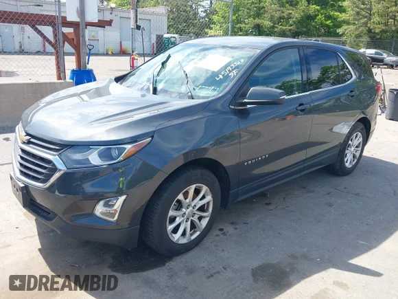 ✅ 2019 Chevrolet Equinox LT • VIN: 2GNAXKEV4K6104282 • Lot: 45193363. Wystawiony na IAAI z przebiegiem 154 708 mil. Bezpłatny archiwum sprzedaży aukcyjnych z USA i szczegółowy raport historii pojazdu na DreamBid. Zdjęcie 2.