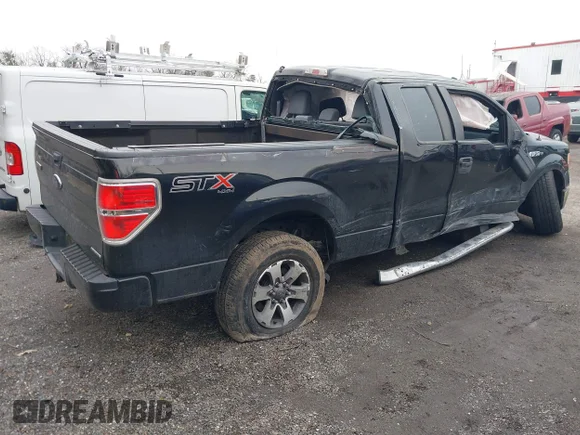 ✅ 2014 Ford F-150 STX • VIN: 1FTEX1EM4EFC86894 • Лот: 43861223. Опубліковано раніше на IAAI з пробігом 108 600 миль. Безкоштовний доступ до архіву аукціонних продажів зі США та докладний звіт про історію автомобіля на DreamBid. Зображення 4.