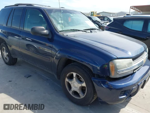 ✅ 2008 Chevrolet TrailBlazer 3LT • VIN: 1GNDT13S382255566 • Lot: 42476544. Listed on IAAI with 136,594 mi. Free auction sales archive from the USA and detailed vehicle history report at DreamBid. Image 1.