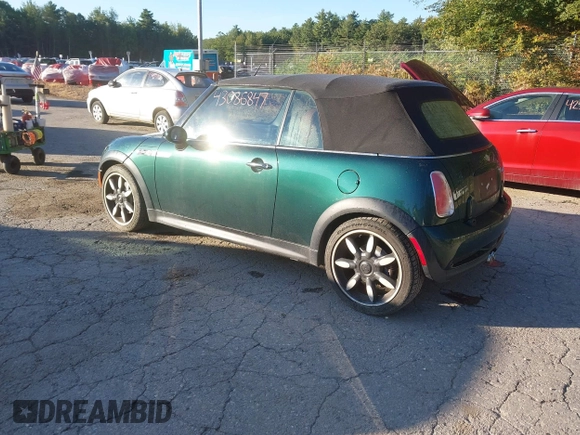✅ 2008 MINI Convertible S • VIN: WMWRH33518TL96777 • Lot: 43086847. Wystawiony na IAAI z przebiegiem 39 283 mil. Bezpłatny archiwum sprzedaży aukcyjnych z USA i szczegółowy raport historii pojazdu na DreamBid. Zdjęcie 3.