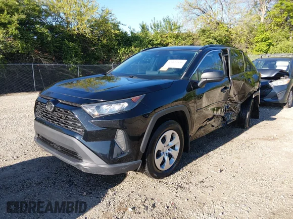 ✅ 2020 Toyota RAV4 LE • VIN: 2T3F1RFV4LC118116 • Lot: 45033446. Listed on IAAI with 108,726 mi. Free auction sales archive from the USA and detailed vehicle history report at DreamBid. Image 2.