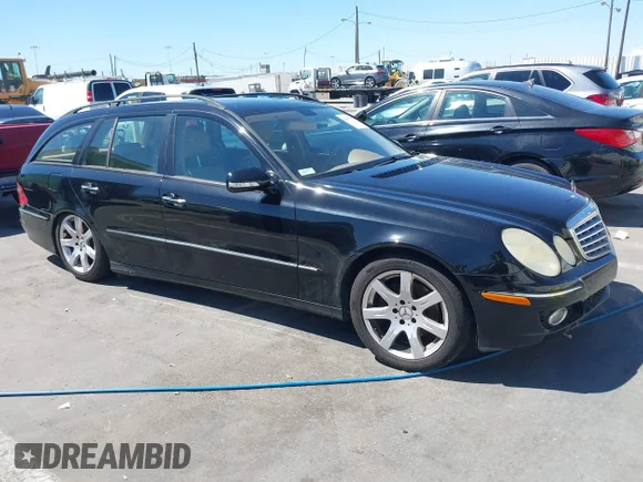 ✅ 2007 Mercedes-Benz E 350 • VIN: WDBUH87XX7X218944 • Lot: 43001708. Listed on IAAI with 143,675 mi. Free auction sales archive from the USA and detailed vehicle history report at DreamBid. Image 1.