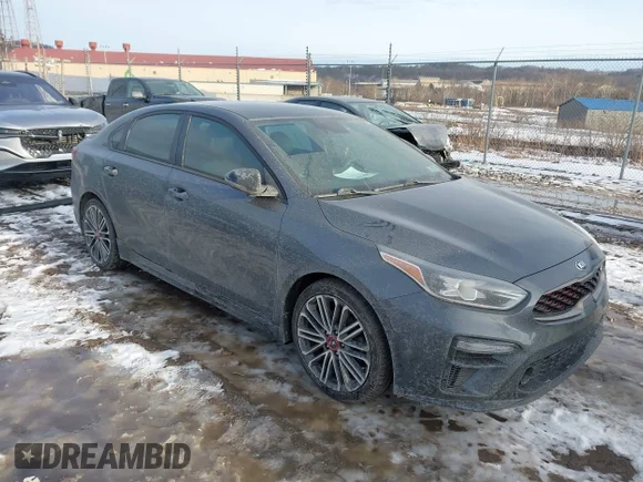 ✅ 2021 Kia Forte GT • VIN: 3KPF44AC1ME287845 • Lot: 44062849. Wystawiony na IAAI z przebiegiem 64 311 mil. Bezpłatny archiwum sprzedaży aukcyjnych z USA i szczegółowy raport historii pojazdu na DreamBid. Zdjęcie 1.