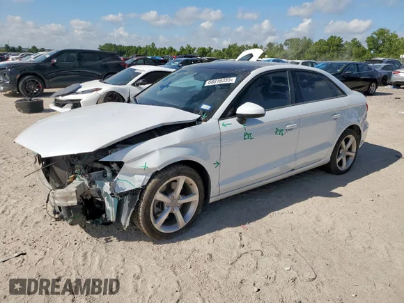 ✅ 2016 Audi A3 Premium • VIN: WAUA7GFF6G1068907 • Lot: 68816355. Listed on Copart with 87,673 mi. Free auction sales archive from the USA and detailed vehicle history report at DreamBid. Image 1.