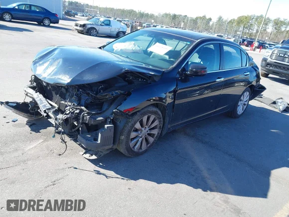 ✅ 2014 Honda Accord Touring • VIN: 1HGCR3F93EA008624 • Lot: 44318699. Wystawiony na IAAI z przebiegiem 217 744 mil. Bezpłatny archiwum sprzedaży aukcyjnych z USA i szczegółowy raport historii pojazdu na DreamBid. Zdjęcie 2.