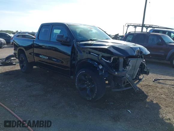 ✅ 2024 Ram 1500 Tradesman • VIN: 1C6SRECG5RN146163 • Lot: 44095248. Wystawiony na IAAI z przebiegiem 42 274 mil. Bezpłatny archiwum sprzedaży aukcyjnych z USA i szczegółowy raport historii pojazdu na DreamBid. Zdjęcie 1.