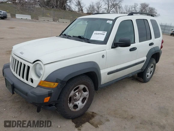 ✅ 2007 Jeep Liberty Sport • VIN: 1J4GL48K07W603423 • Lot: 44689990. Wystawiony na IAAI z przebiegiem 146 566 mil. Bezpłatny archiwum sprzedaży aukcyjnych z USA i szczegółowy raport historii pojazdu na DreamBid. Zdjęcie 2.