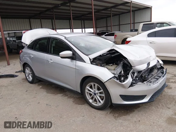 ✅ 2018 Ford Focus SE • VIN: 1FADP3FE8JL222650 • Lot: 44869360. Listed on IAAI with 52,406 mi. Free auction sales archive from the USA and detailed vehicle history report at DreamBid. Image 1.