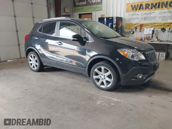 ✅ 2014 Buick Encore Convenience • VIN: KL4CJFSB2EB745172 • Lot: 45062398. Listed on IAAI with 91,854 mi. Free auction sales archive from the USA and detailed vehicle history report at DreamBid. Image 1.
