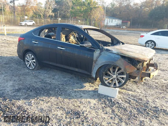 ✅ 2019 Hyundai Accent Limited • VIN: 3KPC34A34KE051290 • Lot: 43955668. Listed on IAAI with 110,218 mi. Free auction sales archive from the USA and detailed vehicle history report at DreamBid. Image 1.