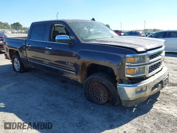 ✅ 2015 Chevrolet Silverado 1500 LTZ • VIN: 3GCUKSEC0FG111016 • Lot: 43506538. Listed on IAAI with 166,515 mi. Free auction sales archive from the USA and detailed vehicle history report at DreamBid. Image 1.