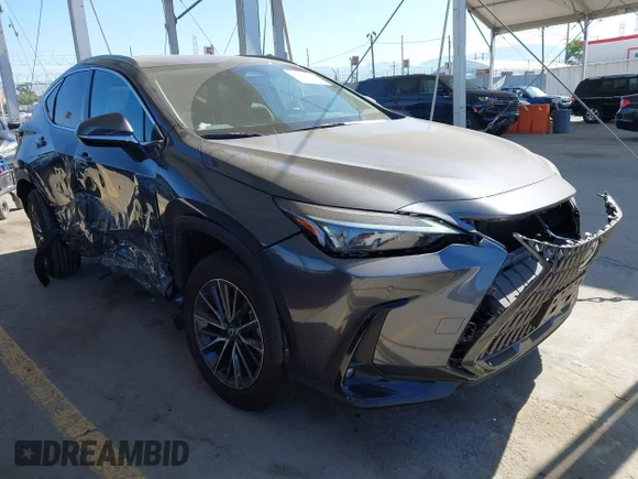 ✅ 2025 Lexus NX 250 • VIN: 2T2ADCAZ8SC021190 • Lot: 45164753. Wystawiony na IAAI z przebiegiem 12 355 mil. Bezpłatny archiwum sprzedaży aukcyjnych z USA i szczegółowy raport historii pojazdu na DreamBid. Zdjęcie 1.