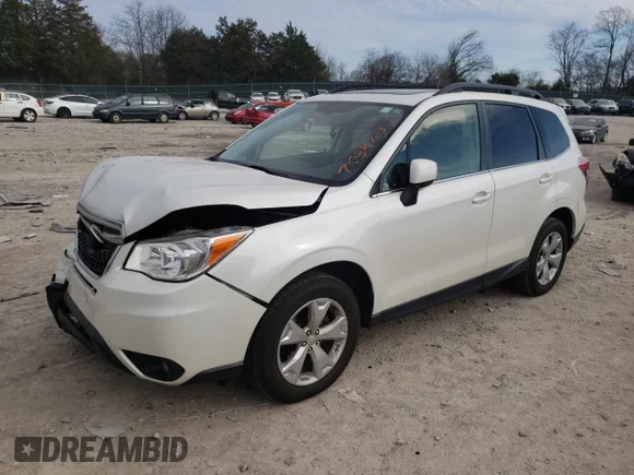 ✅ 2015 Subaru Forester Limited • VIN: JF2SJAHCXFH596014 • Лот: 72347332. Опубліковано раніше на Copart з пробігом 68 920 миль. Безкоштовний доступ до архіву аукціонних продажів зі США та докладний звіт про історію автомобіля на DreamBid. Зображення 1.