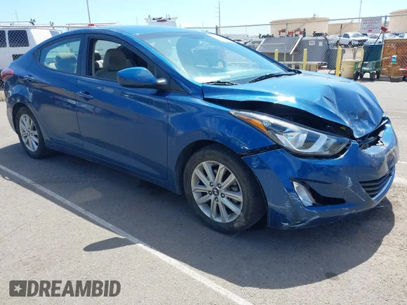 ✅ 2014 Hyundai Elantra Limited • VIN: KMHDH4AE9EU159235 • Лот: 44541119. Опубліковано раніше на IAAI з пробігом 37 053 миль. Безкоштовний доступ до архіву аукціонних продажів зі США та докладний звіт про історію автомобіля на DreamBid. Зображення 1.
