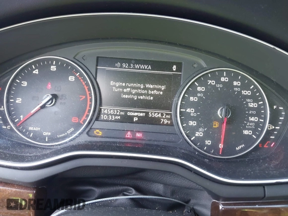 ✅ 2017 Audi A4 Premium • VIN: WAUGNAF4XHN004505 • Lot: 44712502. Wystawiony na IAAI z przebiegiem 145 632 mil. Bezpłatny archiwum sprzedaży aukcyjnych z USA i szczegółowy raport historii pojazdu na DreamBid. Zdjęcie 7.