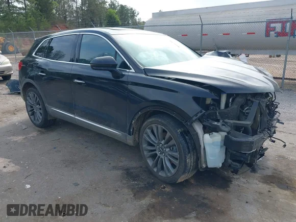 ✅ 2016 Lincoln MKX Reserve • VIN: 2LMTJ8LP6GBL22104 • Lot: 41879300. Listed on IAAI with 168,162 mi. Free auction sales archive from the USA and detailed vehicle history report at DreamBid. Image 1.