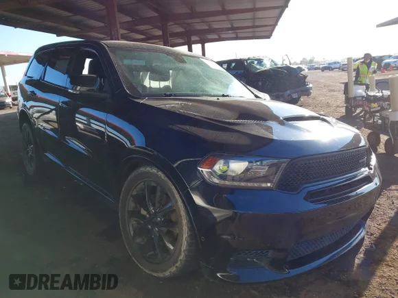 ✅ 2018 Dodge Durango R/T • VIN: 1C4SDJCTXJC497678 • Lot: 41637913. Wystawiony na IAAI z przebiegiem 51 608 mil. Bezpłatny archiwum sprzedaży aukcyjnych z USA i szczegółowy raport historii pojazdu na DreamBid. Zdjęcie 1.
