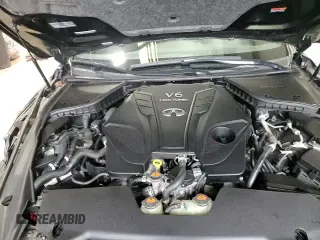 ✅ 2023 Infiniti Q50 Red Sport 400 • VIN: JN1FV7DR5PM590098 • Lot: 58152255. Wystawiony na Copart z przebiegiem 17 383 mil. Bezpłatny archiwum sprzedaży aukcyjnych z USA i szczegółowy raport historii pojazdu na DreamBid. Zdjęcie 14.