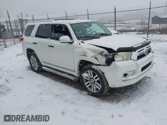 ✅ 2010 Toyota 4Runner SR5 • VIN: JTEBU5JRXA5032400 • Lot: 44115044. Listed on IAAI with 181,561 mi. Free auction sales archive from the USA and detailed vehicle history report at DreamBid. Image 1.