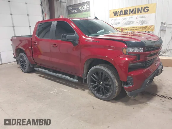 ✅ 2020 Chevrolet Silverado 1500 RST • VIN: 3GCUYEEDXLG209538 • Lot: 45173954. Listed on IAAI with 72,678 mi. Free auction sales archive from the USA and detailed vehicle history report at DreamBid. Image 1.