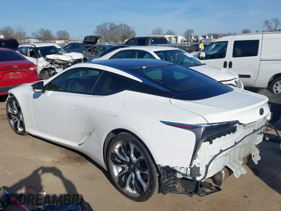 ✅ 2018 Lexus LC 500h • VIN: JTHHP5AY1JA005458 • Лот: 44439164. Опубліковано раніше на IAAI з пробігом 47 279 миль. Безкоштовний доступ до архіву аукціонних продажів зі США та докладний звіт про історію автомобіля на DreamBid. Зображення 3.