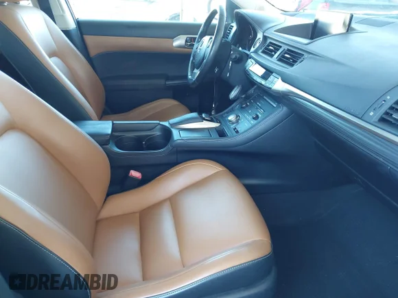 ✅ 2014 Lexus CT 200h • VIN: JTHKD5BH5E2182043 • Lot: 43643342. Listed on IAAI with 138,234 mi. Free auction sales archive from the USA and detailed vehicle history report at DreamBid. Image 5.