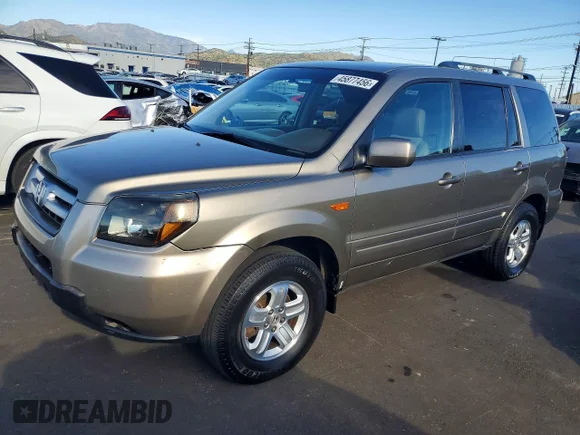 ✅ 2008 Honda Pilot VP • VIN: 5FNYF28298B020795 • Лот: 45877456. Опубликован ранее на Copart с пробегом 149 547 миль. Бесплатный доступ к архиву аукционных продаж из США и подробный отчёт об истории автомобиля на DreamBid. Изображение 1.