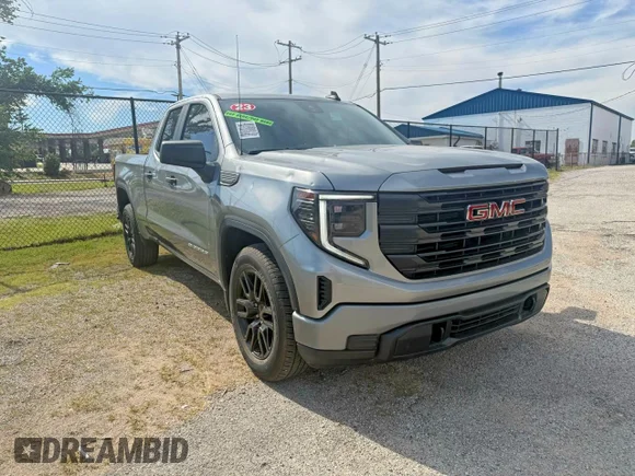 ✅ 2023 GMC Sierra 1500 Pro • VIN: 1GTRHAEK1PZ265385 • Lot: 54002006. Listed on Copart with 30,541 mi. Free auction sales archive from the USA and detailed vehicle history report at DreamBid. Image 1.