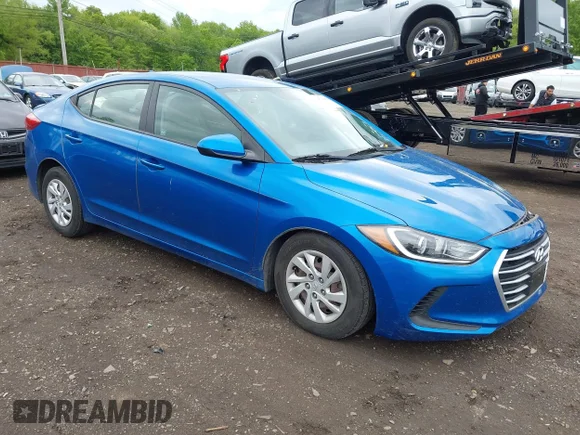 ✅ 2018 Hyundai Elantra SE • VIN: 5NPD74LF4JH394949 • Lot: 45112597. Listed on IAAI with 39,669 mi. Free auction sales archive from the USA and detailed vehicle history report at DreamBid. Image 1.