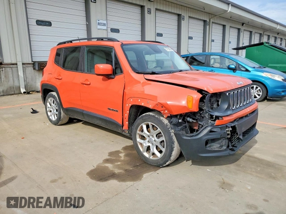 ✅ 2015 Jeep Renegade Latitude • VIN: ZACCJABT8FPC15636 • Lot: 77755195. Wystawiony na Copart z przebiegiem 131 237 mil. Bezpłatny archiwum sprzedaży aukcyjnych z USA i szczegółowy raport historii pojazdu na DreamBid. Zdjęcie 4.