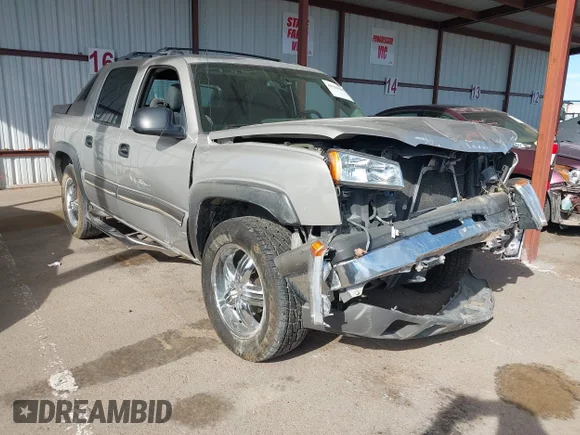 ✅ 2004 Chevrolet Avalanche Z66 • VIN: 3GNEC12T84G230856 • Lot: 43762568. Wystawiony na IAAI z przebiegiem Nie podano. Bezpłatny archiwum sprzedaży aukcyjnych z USA i szczegółowy raport historii pojazdu na DreamBid. Zdjęcie 1.