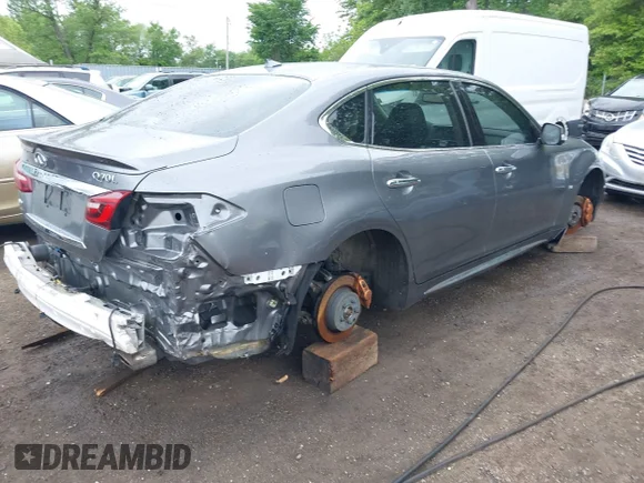 ✅ 2019 Infiniti Q70 Luxe • VIN: JN1BY1PR7KM725315 • Лот: 42237119. Опубликован ранее на IAAI с пробегом 96 629 миль. Бесплатный доступ к архиву аукционных продаж из США и подробный отчёт об истории автомобиля на DreamBid. Изображение 4.